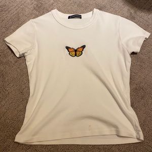 Brandy Melville Butterfly Top